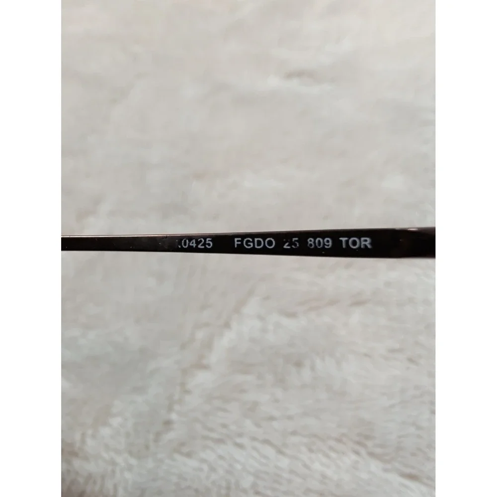 Foster‎ Grant Design Tortoise Round Eyeglass Frames Brown (FRAMES ONLY)